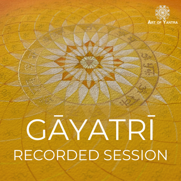 Gayatri Mantra and Yantra -recorded session
